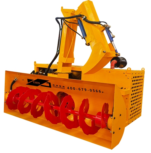 YJPXJ-C35D自带动力单绞龙抛雪机